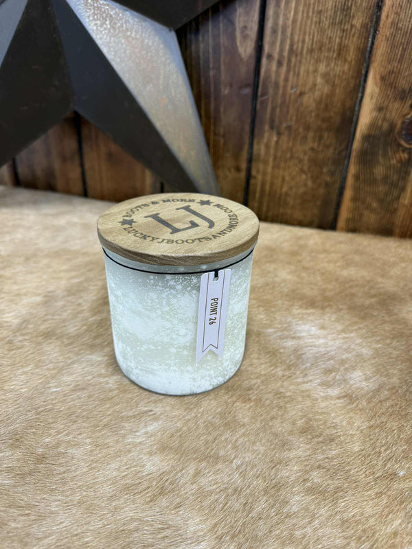 Lucky J River Rock Candles-Candles-LJ Candles-Lucky J Boots & More, Women's, Men's, & Kids Western Store Located in Carthage, MO