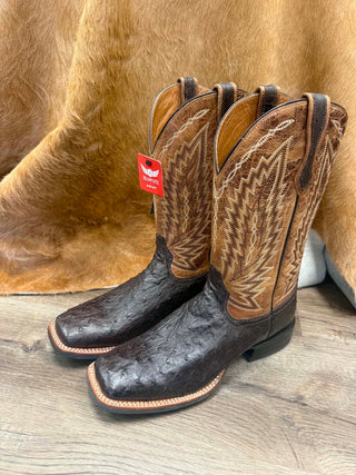 Men's Ariat Relentless Platinum FQ Ostrich Bootf