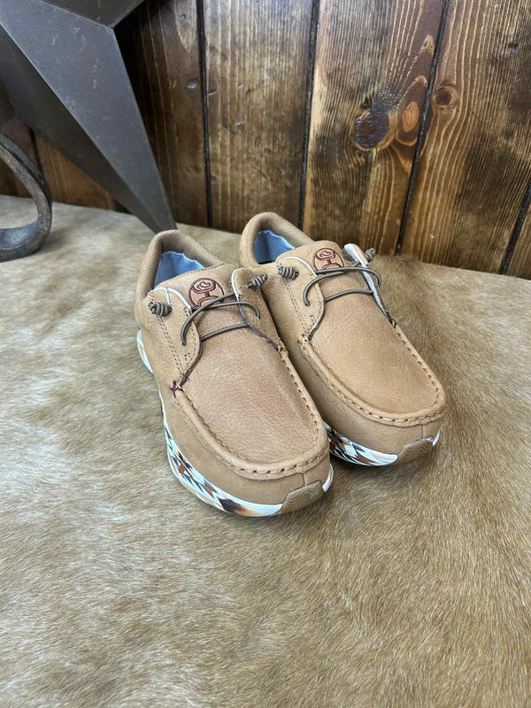 Women's Twisted X Feather X Caramel Shoes WCAU013-Women's Boots-Twisted X Boots-Lucky J Boots & More, Women's, Men's, & Kids Western Store Located in Carthage, MO