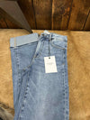 Hidden Gracyn High Rise Straight Leg Cuff Jean-Women's Denim-HIDDEN-Lucky J Boots & More, Women's, Men's, & Kids Western Store Located in Carthage, MO