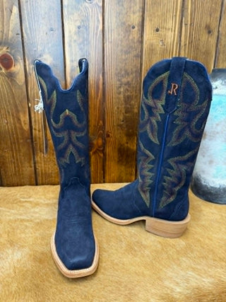 Women's R. Watson Midnight Blue Roughout Boot