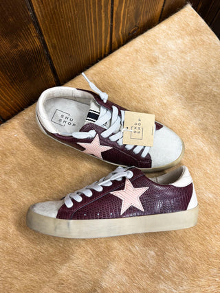 Women's Shu Shop Paula in Bordeaux Lizard