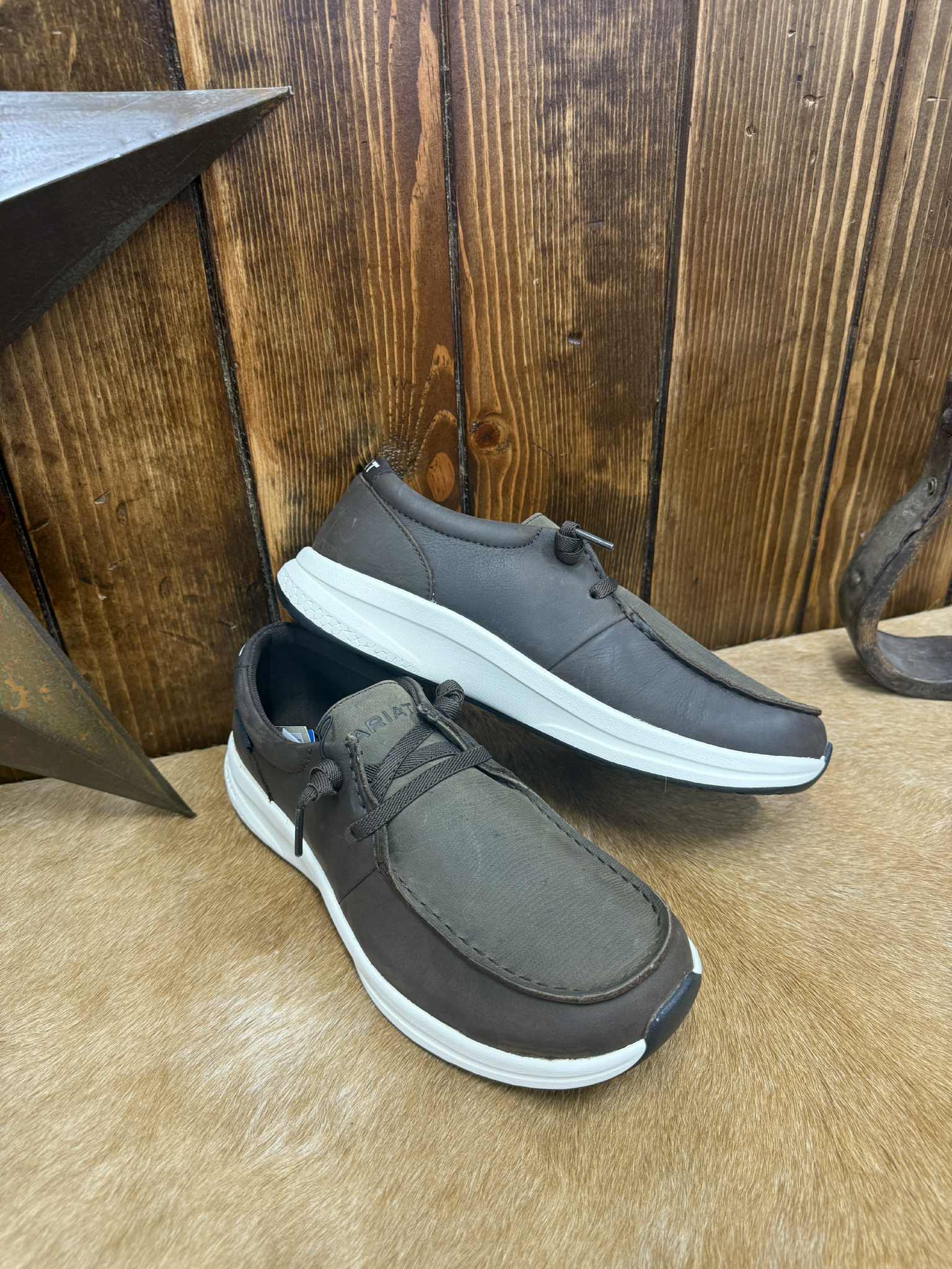 Ariat Men's Buckeye H20 in Dark Brown-Men's Casual Shoes-Ariat-Lucky J Boots & More, Women's, Men's, & Kids Western Store Located in Carthage, MO