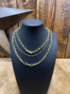 Gold Chain Necklaces-Necklaces-LJ Fashion Jewelry-Lucky J Boots & More, Women's, Men's, & Kids Western Store Located in Carthage, MO