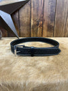 Texas Saddlery Black Waffle Belt-Belts-Texas Saddlery-Lucky J Boots & More, Women's, Men's, & Kids Western Store Located in Carthage, MO
