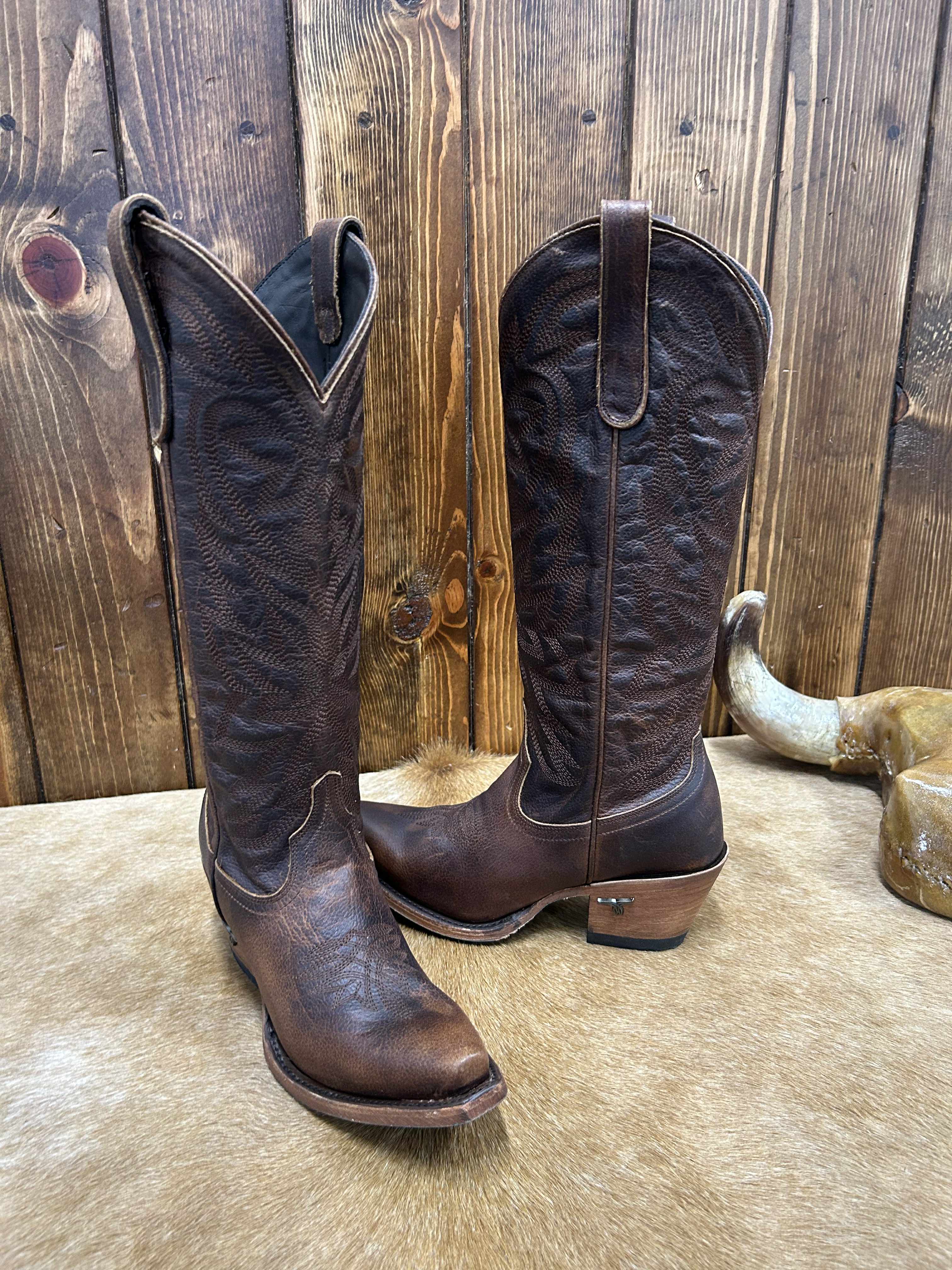 Women's Lane Smokeshow Cognac Boot-Women's Boots-Lane Boots-Lucky J Boots & More, Women's, Men's, & Kids Western Store Located in Carthage, MO