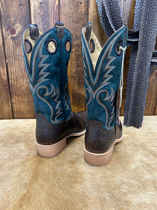 Men's Hyer McCune Matte Chocolate Bison Boot-Men's Boots-HYER Boots-Lucky J Boots & More, Women's, Men's, & Kids Western Store Located in Carthage, MO