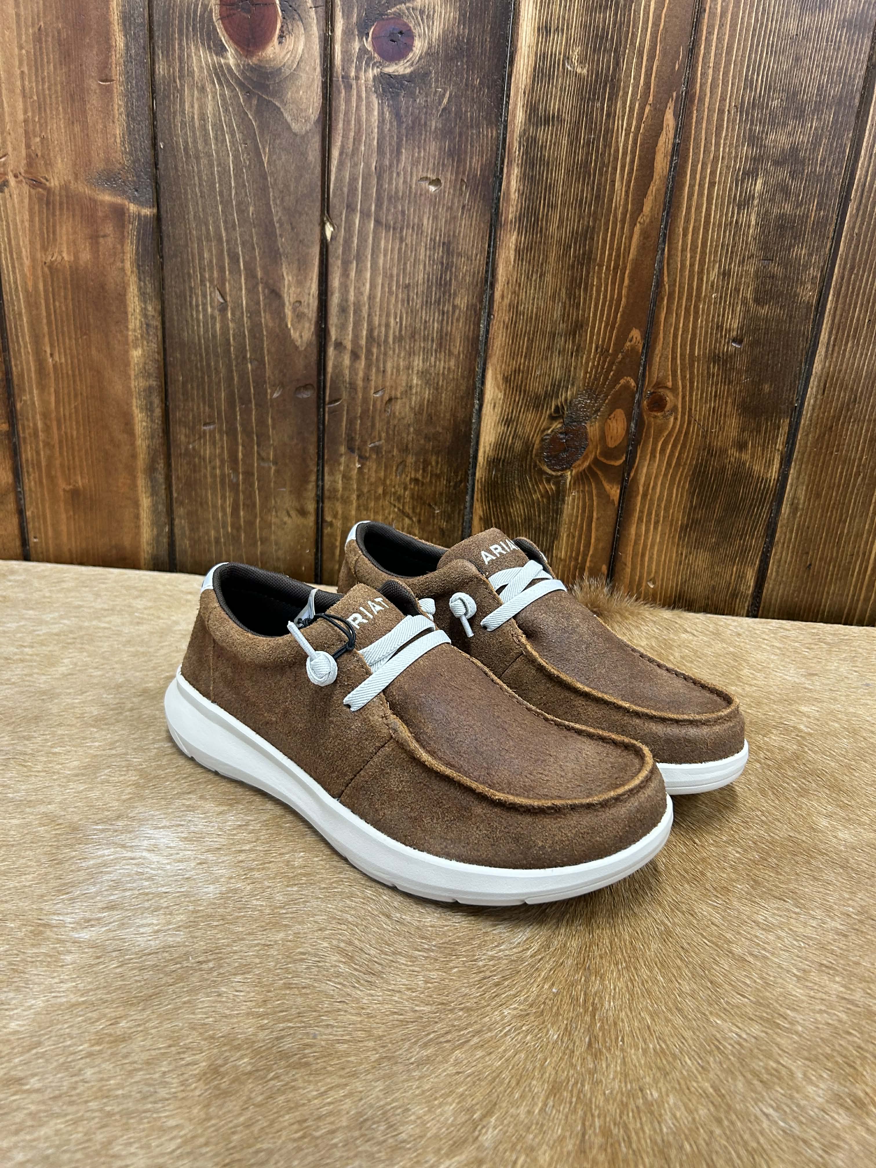 Ariat Men's Tumble Brown Suede Hilo Shoe-Men's Casual Shoes-Ariat-Lucky J Boots & More, Women's, Men's, & Kids Western Store Located in Carthage, MO