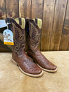 Men's R. Watson Brass Full Quill Ostrich Boot-Men's Boots-R. Watson-Lucky J Boots & More, Women's, Men's, & Kids Western Store Located in Carthage, MO