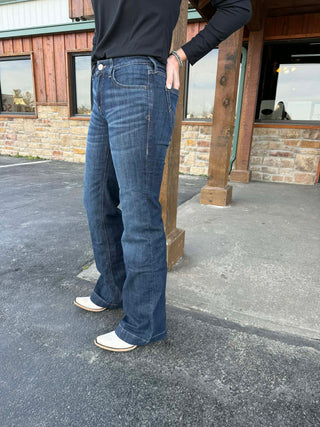 Women's Ariat Perfect Rise Maddie Trouser Jean-Women's Denim-Ariat-Lucky J Boots & More, Women's, Men's, & Kids Western Store Located in Carthage, MO