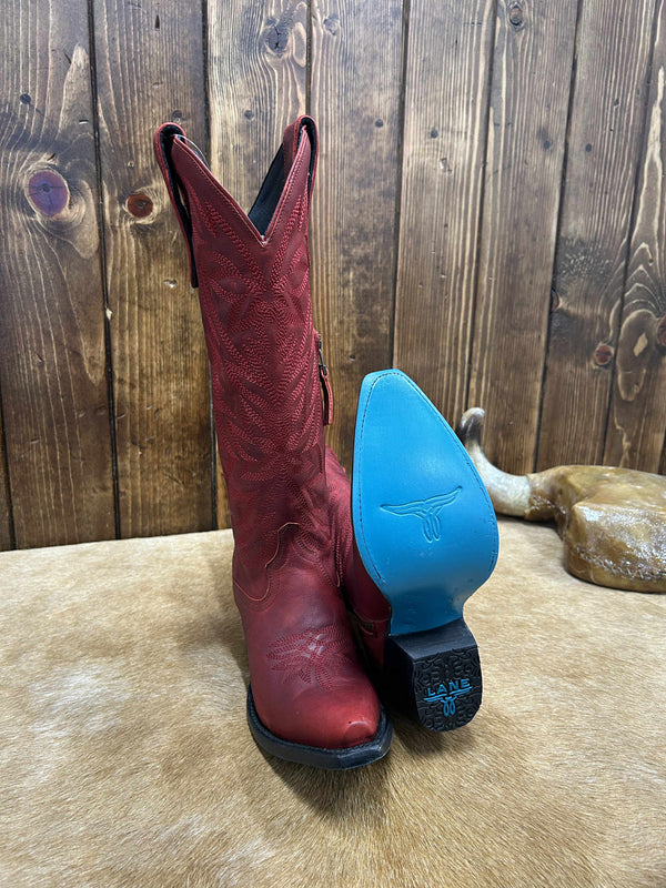 Women's Lane Smokeshow Smoldering Ruby Boot-Women's Boots-Lane Boots-Lucky J Boots & More, Women's, Men's, & Kids Western Store Located in Carthage, MO
