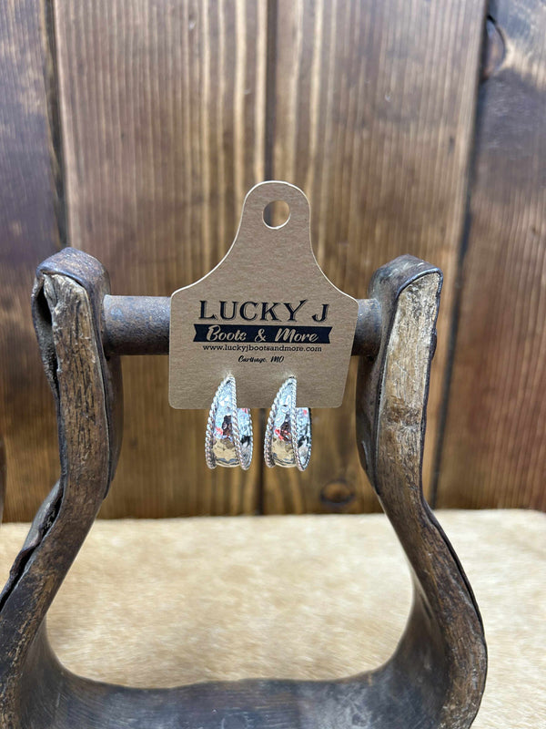 Wrenlee Earring-Earrings-LJ Turquoise-Lucky J Boots & More, Women's, Men's, & Kids Western Store Located in Carthage, MO