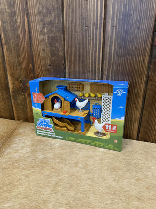 11- Piece Chicken Coop Playset-Toys-Big Country Toys-Lucky J Boots & More, Women's, Men's, & Kids Western Store Located in Carthage, MO