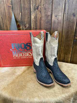 Men's Rios of Mercedes Chocolate Elephant Boot-Men's Boots-Rios of Mercedes-Lucky J Boots & More, Women's, Men's, & Kids Western Store Located in Carthage, MO