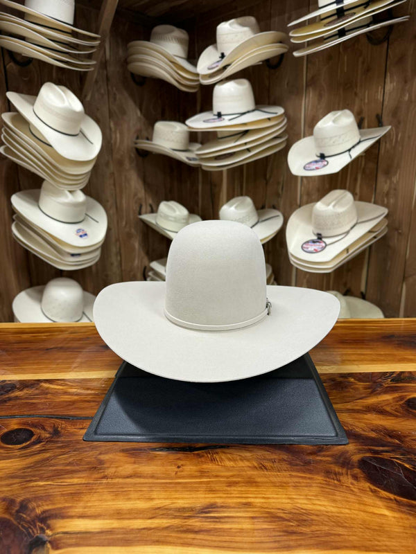 Rodeo King 30X Silver Belly Felt Hat 4.5" Brim