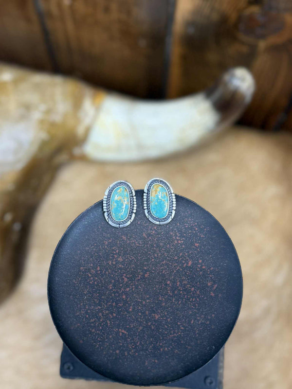 Iliana Earrings-Earrings-LJ Turquoise-Lucky J Boots & More, Women's, Men's, & Kids Western Store Located in Carthage, MO