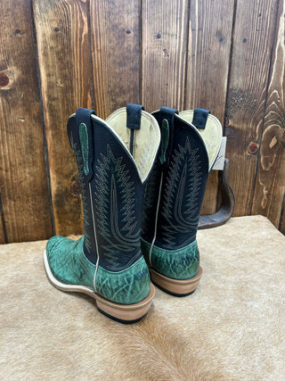 Men's Fenoglio Olive Suede Elephant Boot-Men's Boots-Fenoglio Boots-Lucky J Boots & More, Women's, Men's, & Kids Western Store Located in Carthage, MO