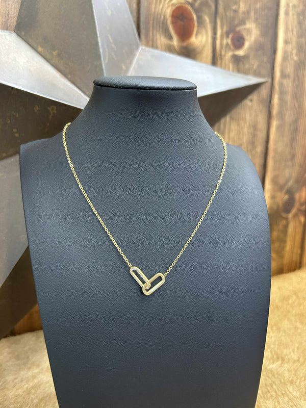 Gold Chain Necklaces-Necklaces-LJ Fashion Jewelry-Lucky J Boots & More, Women's, Men's, & Kids Western Store Located in Carthage, MO