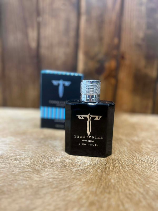 Territoire Blue Men's Cologne-Men's Cologne-Darrell & Bonnie Co.-Lucky J Boots & More, Women's, Men's, & Kids Western Store Located in Carthage, MO