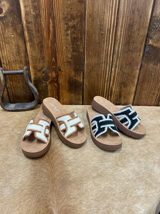 Corkys On The Edge Sandals-Sandals-Corkys Footwear-Lucky J Boots & More, Women's, Men's, & Kids Western Store Located in Carthage, MO