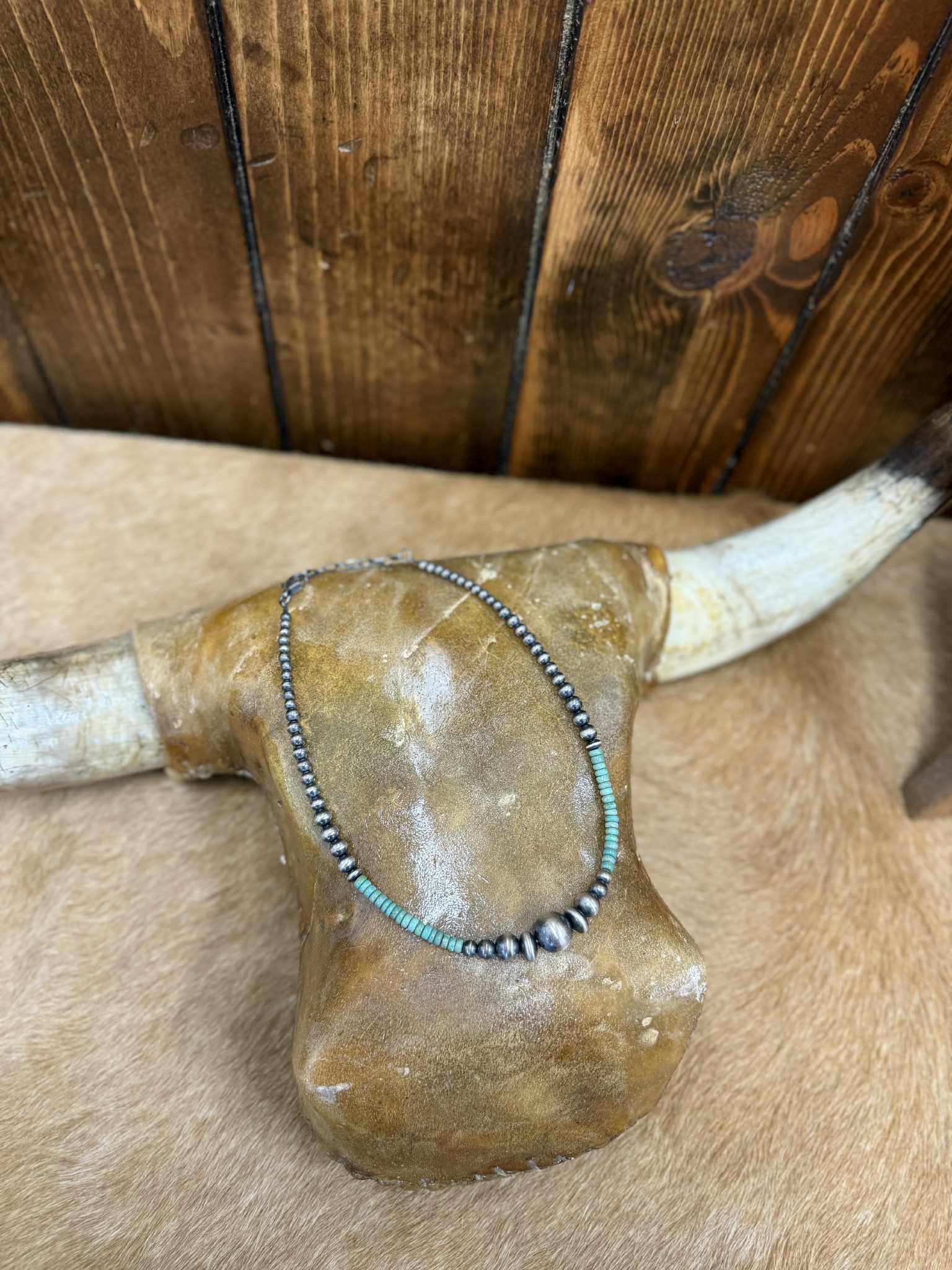 Joelle Necklace-Necklaces-LJ Turquoise-Lucky J Boots & More, Women's, Men's, & Kids Western Store Located in Carthage, MO