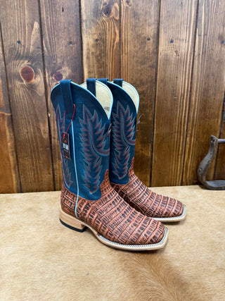 Men's Horse Power Peanut Caiman Tail Boots-Men's Boots-Horse Power-Lucky J Boots & More, Women's, Men's, & Kids Western Store Located in Carthage, MO