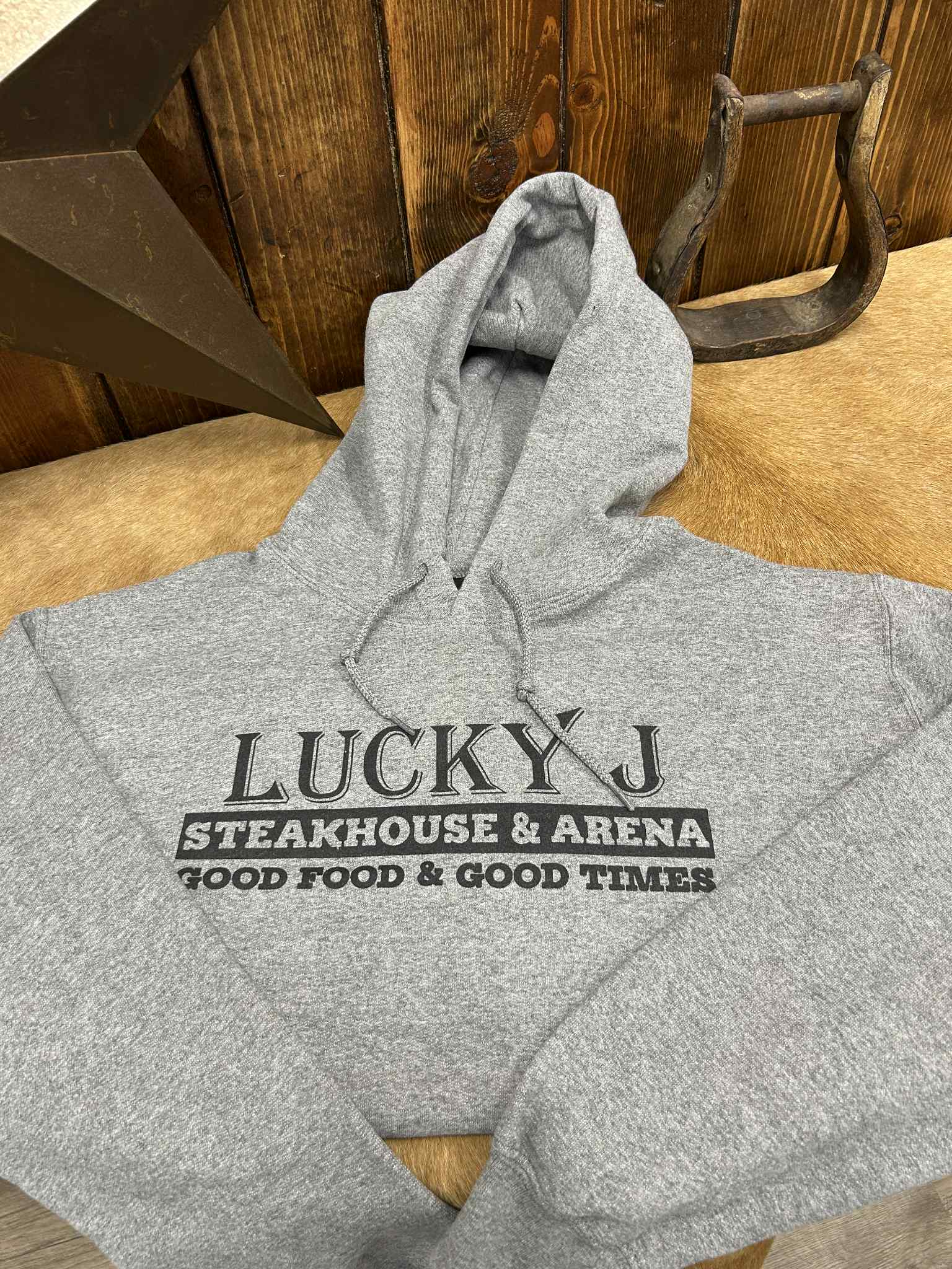 LJ Hoodies-Hoodies-The Dugout-Lucky J Boots & More, Women's, Men's, & Kids Western Store Located in Carthage, MO