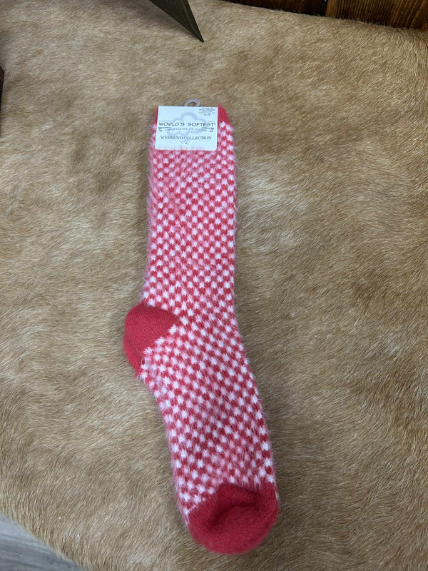 Weekend Collection Soft Crew Socks-Socks-World's Softest Socks-Lucky J Boots & More, Women's, Men's, & Kids Western Store Located in Carthage, MO