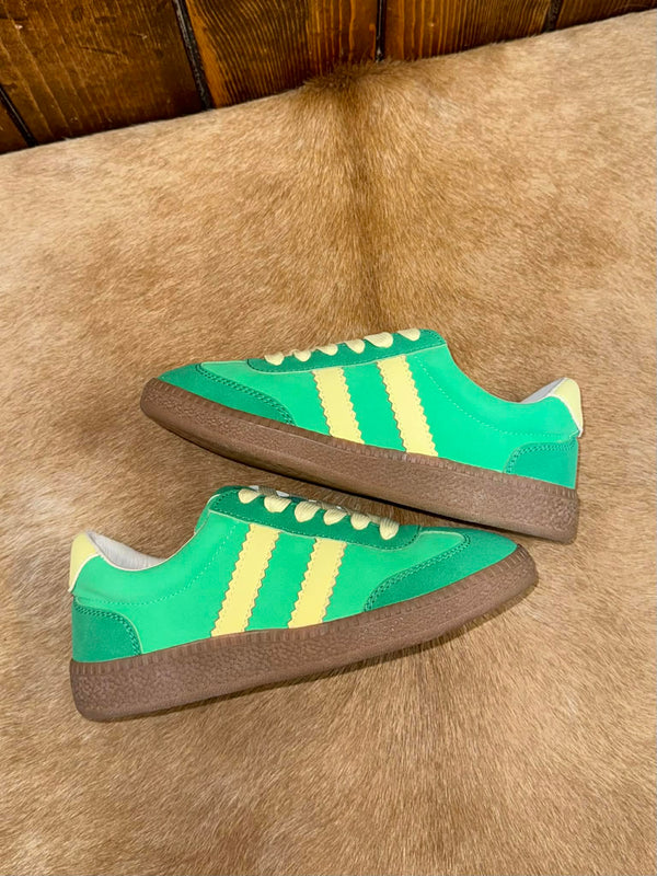 Corkys Heads Up Sneakers in Green-Women's Casual Shoes-Corkys Footwear-Lucky J Boots & More, Women's, Men's, & Kids Western Store Located in Carthage, MO