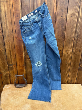 Women's Ariat Perfect Rise Petra Flipside Wide Leg Jean