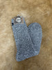 Heathered Black/White