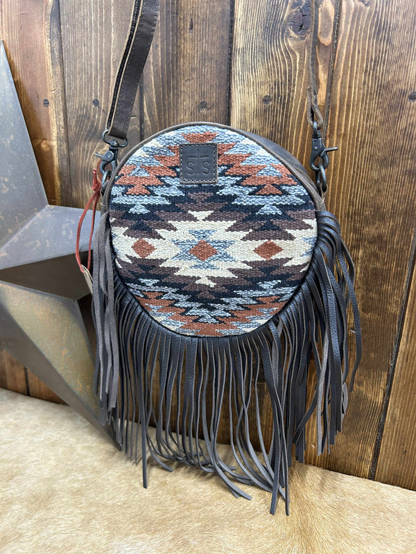 STS Guadalupe Serape Sage Crossbody-Crossbody bag-Carrol STS Ranchwear-Lucky J Boots & More, Women's, Men's, & Kids Western Store Located in Carthage, MO