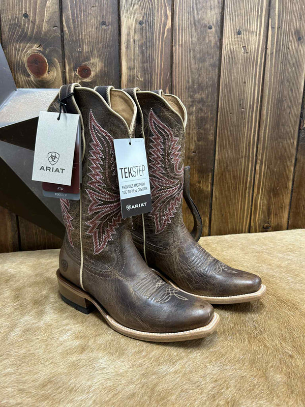 Women's Ariat Totally Tan Futurity Flash Boots-Women's Boots-Ariat-Lucky J Boots & More, Women's, Men's, & Kids Western Store Located in Carthage, MO