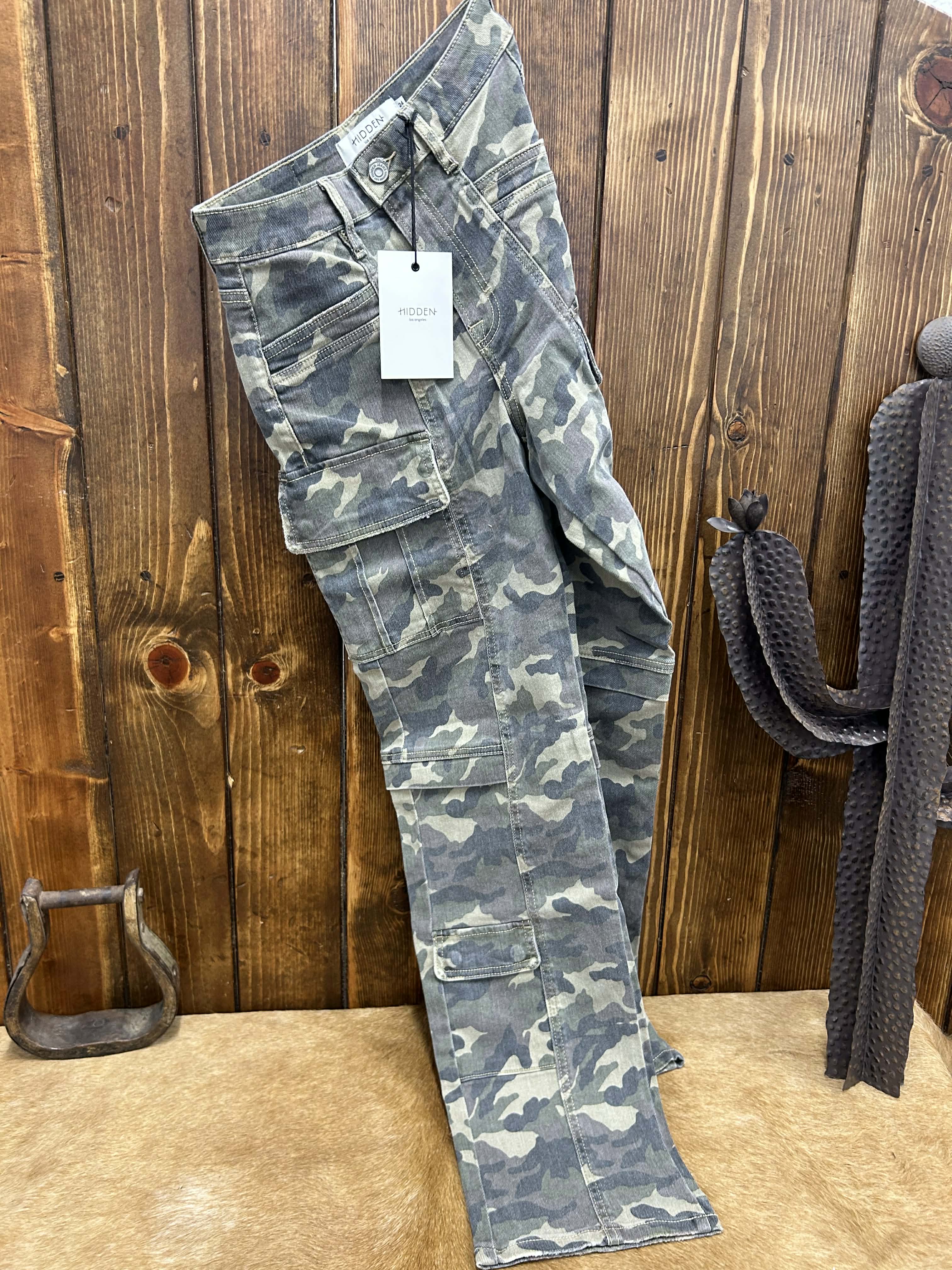 Women's Hidden Vega High Rise Straight Leg Jean-Women's Denim-HIDDEN-Lucky J Boots & More, Women's, Men's, & Kids Western Store Located in Carthage, MO