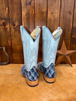 Women's Macie Bean Sky Blue Big Bass Boot