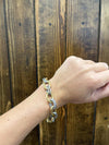 Mixed Paper Clip Bracelet-Bracelets-LJ Fashion Jewelry-Lucky J Boots & More, Women's, Men's, & Kids Western Store Located in Carthage, MO