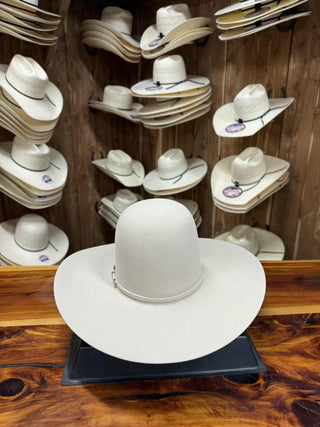 Rodeo King 100X Silver Belly Felt Hat-Felt Cowboy Hats-Rodeo King-Lucky J Boots & More, Women's, Men's, & Kids Western Store Located in Carthage, MO