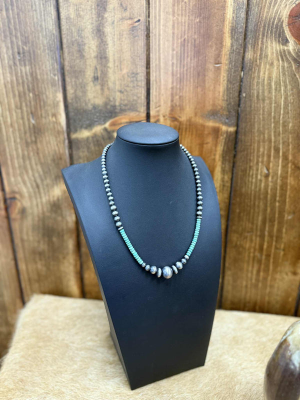 Joelle Necklace-Necklaces-LJ Turquoise-Lucky J Boots & More, Women's, Men's, & Kids Western Store Located in Carthage, MO