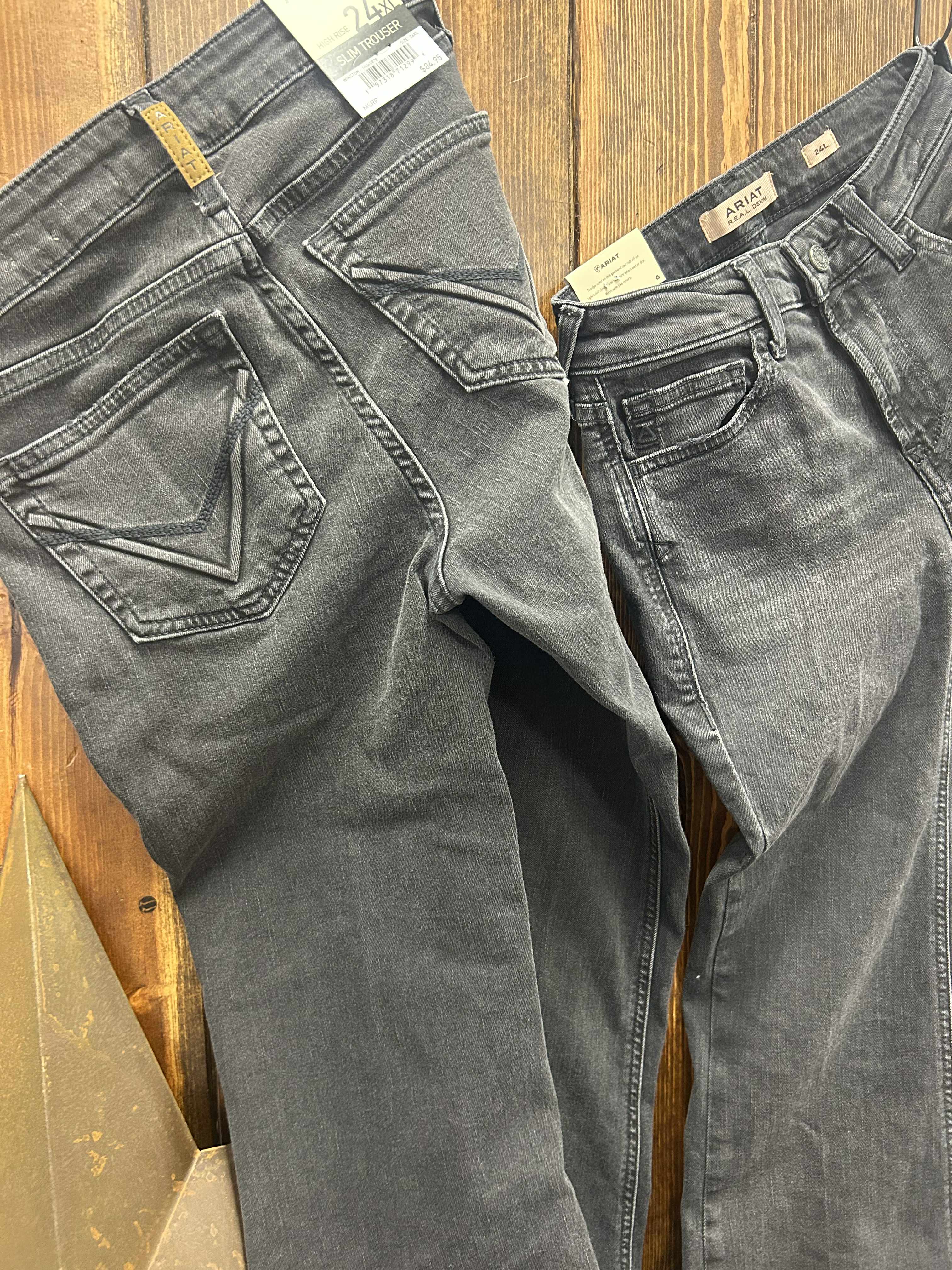 Women's Ariat High Rise Leilani Trouser Jean-Women's Denim-Ariat-Lucky J Boots & More, Women's, Men's, & Kids Western Store Located in Carthage, MO