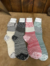 Gallery Textured Crew Socks-Socks-World's Softest Socks-Lucky J Boots & More, Women's, Men's, & Kids Western Store Located in Carthage, MO