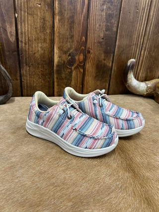 Kid's Twisted X Feather X Serape Shoes-Kids Casual Shoes-Twisted X Boots-Lucky J Boots & More, Women's, Men's, & Kids Western Store Located in Carthage, MO