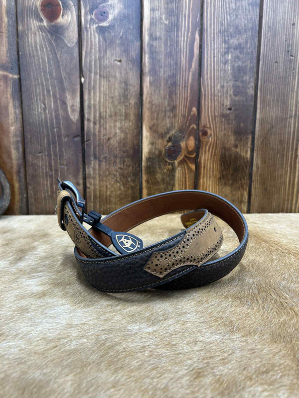 Ariat Brown Billet Belt-Belts-M & F Western Products-Lucky J Boots & More, Women's, Men's, & Kids Western Store Located in Carthage, MO