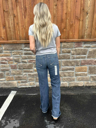 Ariat Womens Perfect Rise Aisha Trouser-Women's Denim-Ariat-Lucky J Boots & More, Women's, Men's, & Kids Western Store Located in Carthage, MO