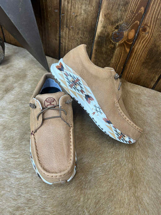 Women's Twisted X Feather X Caramel Shoes WCAU013-Women's Casual Shoes-Twisted X Boots-Lucky J Boots & More, Women's, Men's, & Kids Western Store Located in Carthage, MO