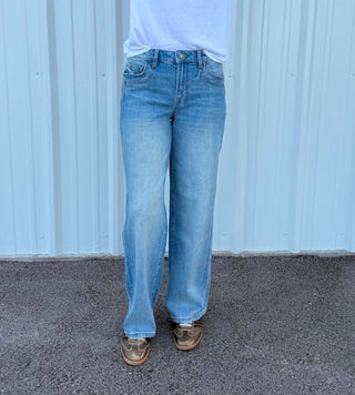 Women's Hidden Carrie High Rise Dad Jean