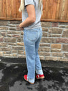 Hidden Gracyn High Rise Straight Leg Cuff Jean-Women's Denim-HIDDEN-Lucky J Boots & More, Women's, Men's, & Kids Western Store Located in Carthage, MO
