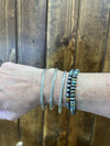 Jordyn Cuff-Bracelets-LJ Turquoise-Lucky J Boots & More, Women's, Men's, & Kids Western Store Located in Carthage, MO