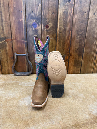 Women's Ariat Futurity Oak Brown Roughout Boot