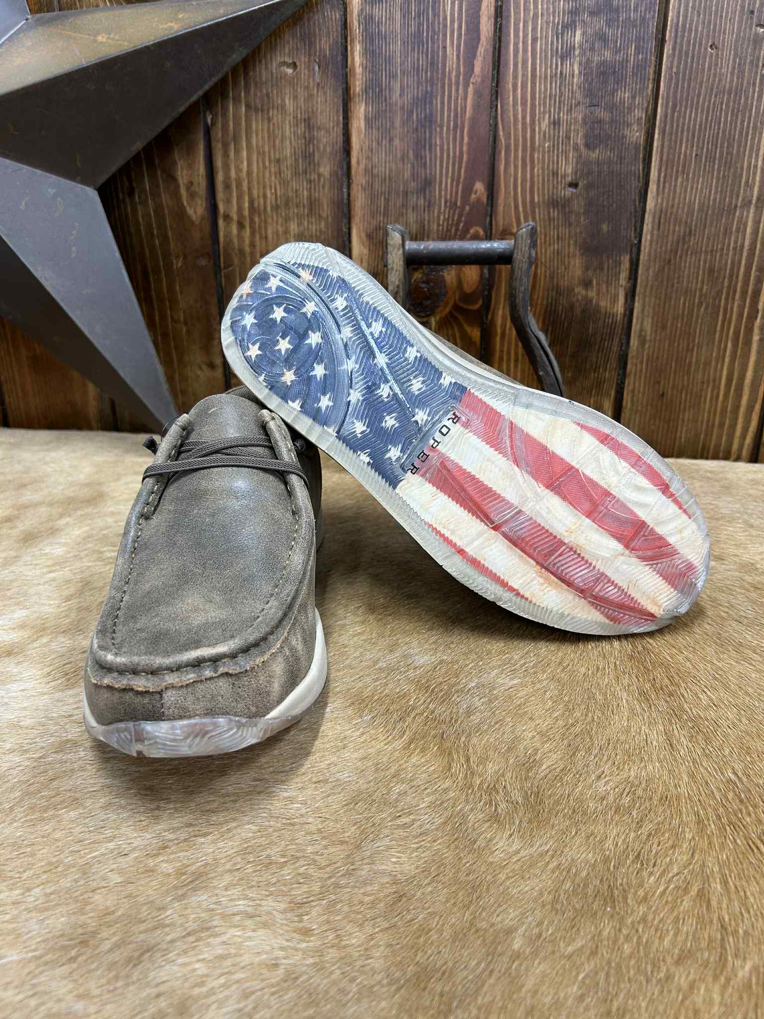 Men's Roper Tan Clearcut Shoes