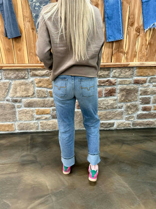 Women's Kimes Mia Mid Wash Jean-Women's Denim-Kimes Ranch-Lucky J Boots & More, Women's, Men's, & Kids Western Store Located in Carthage, MO